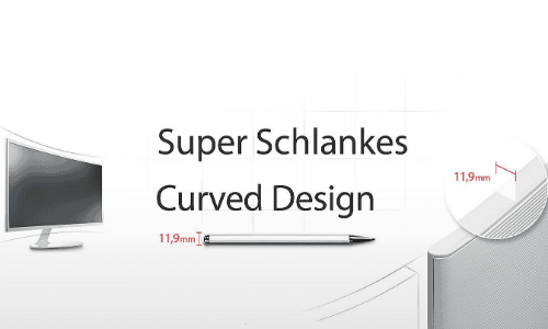 Samsung C32F391 Test des Curved Designs